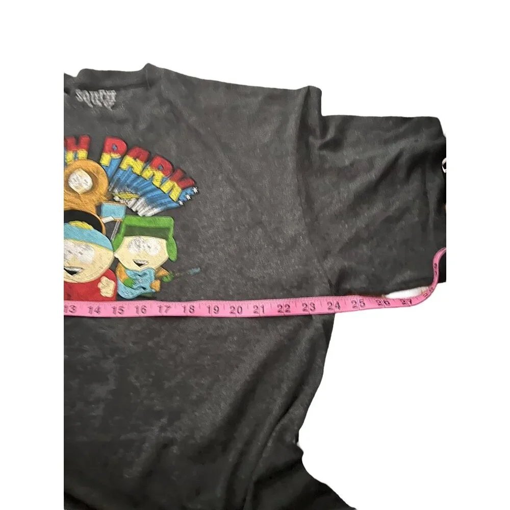 South Park T-Shirt XX Large 50% Cotton 50% Polyester Heather Gray - Picture 3 of 7